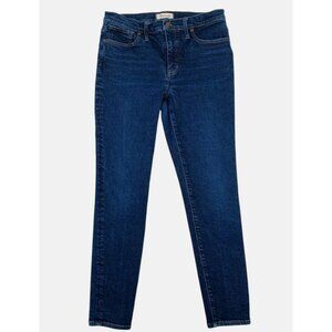 Madewell Jeans Womens 30 9 Inch Mid Rise Skinny Stretch Denim Classic Casual Pan